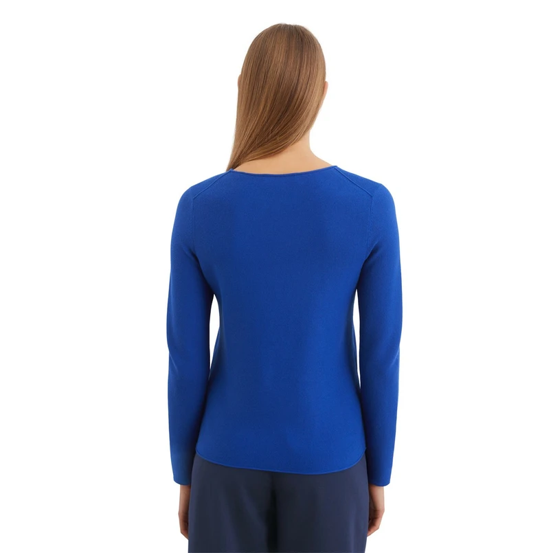 Marc O'Polo Dames Trui M02600660063 Bleu