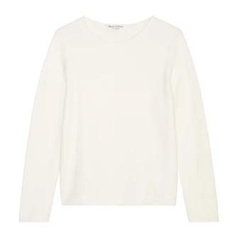 Marc O'Polo Dames Trui M02600660063 Wit
