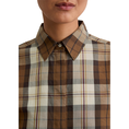 Marc O'Polo Dames Tuniek 508106242207 Midden bruin