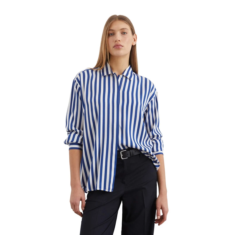Marc O'Polo Dames Tuniek M02120842109 Bleu