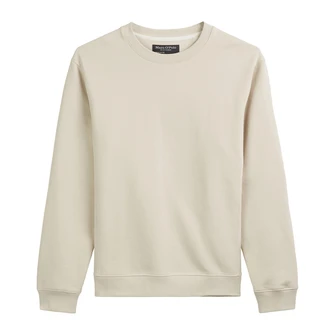 Marc O'Polo Heren Hoodie 522402454062 Lichtgrijs