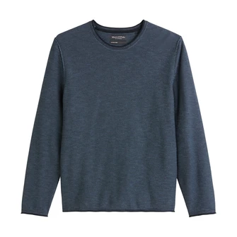 Marc O'Polo Heren Hoodie 522504160046 Middengrijs
