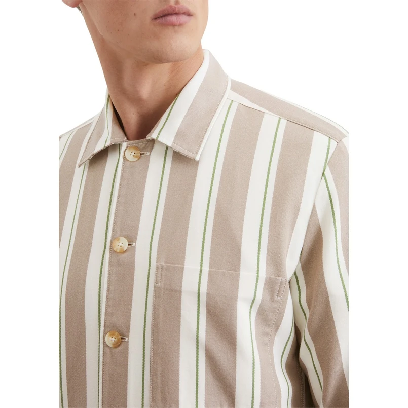 Marc O'Polo Heren Overhemd 522734874184 Grijs mele