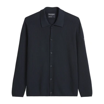 Marc O'Polo Heren Overhemd 528502461110 Navy