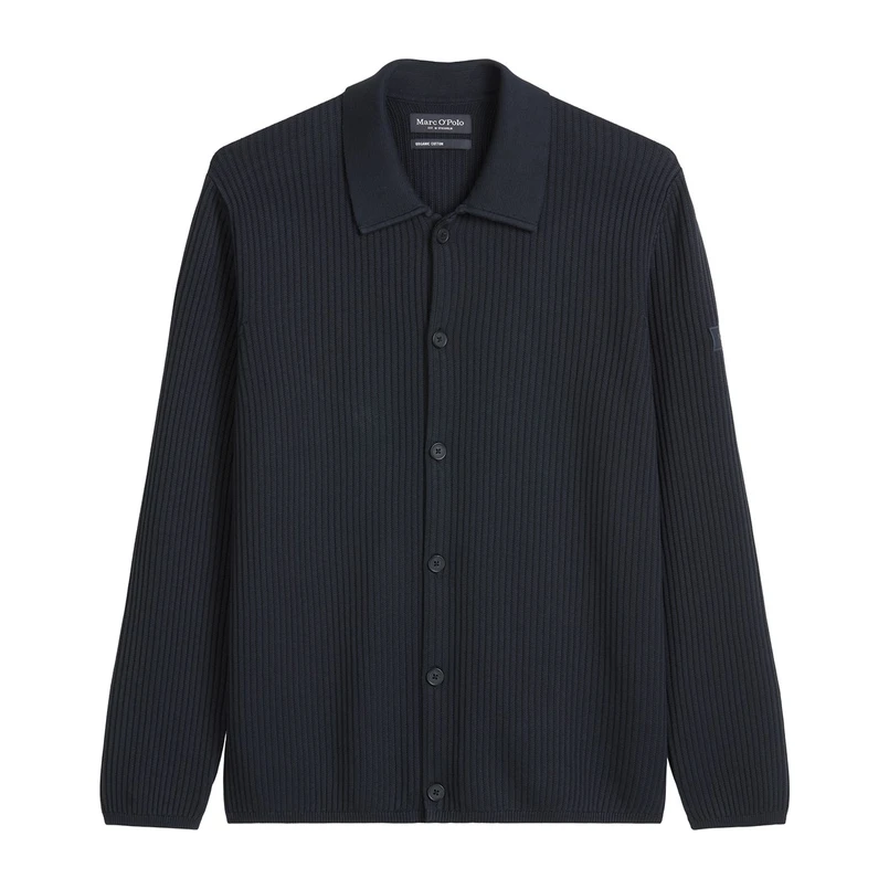 Marc O'Polo Heren Overhemd 528502461110 Navy