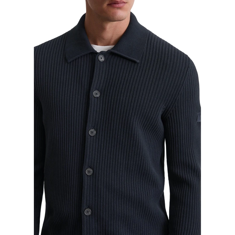 Marc O'Polo Heren Overhemd 528502461110 Navy
