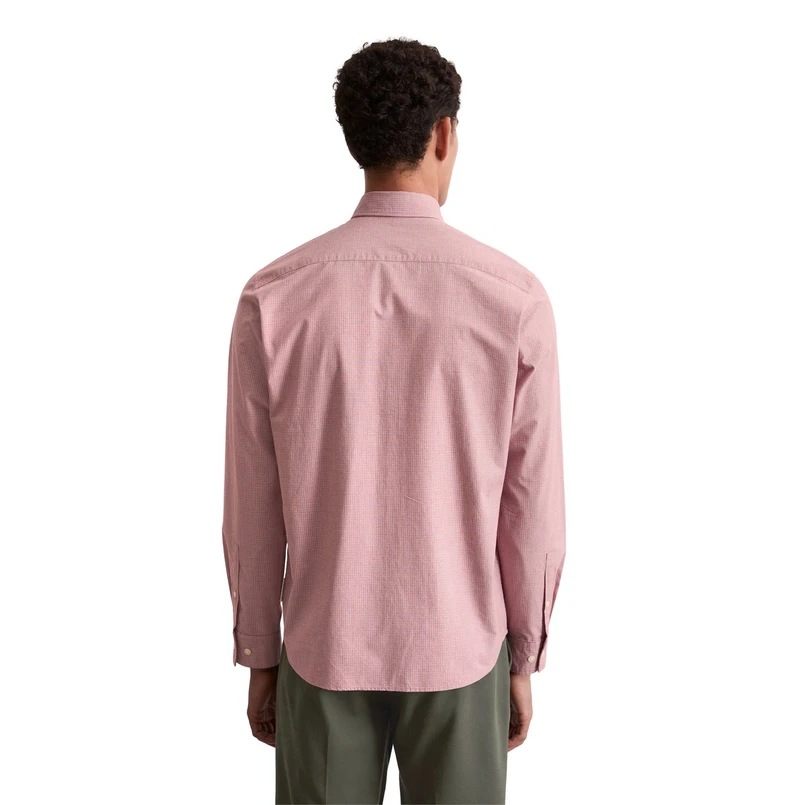 Marc O'Polo Heren Overhemd 528730242172 Rood dessin