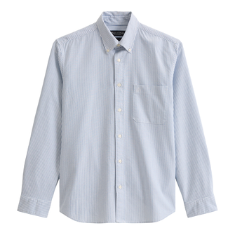 Marc O'Polo Heren Overhemd B21731342058 Kobalt