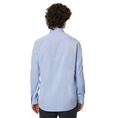 Marc O'Polo Heren Overhemd B21750442256 Blauw dessin