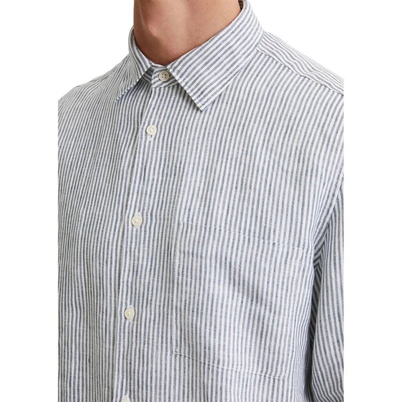 Marc O'Polo Heren Overhemd M24737242090 Rood