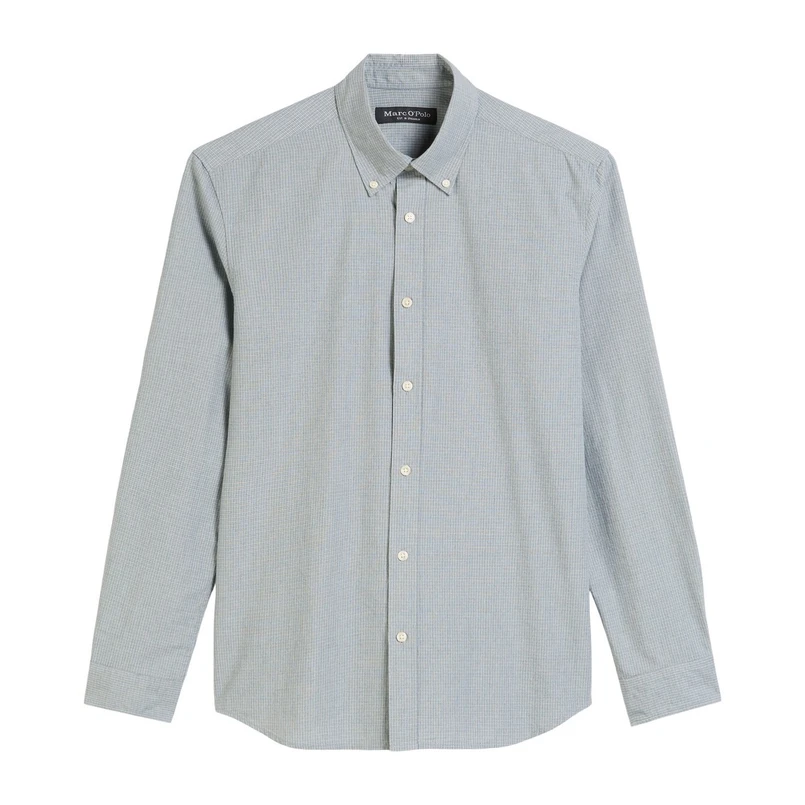 Marc O'Polo Heren Overhemd M28730242172 Bleu