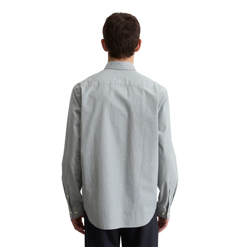 Marc O'Polo Heren Overhemd M28730242172 Bleu