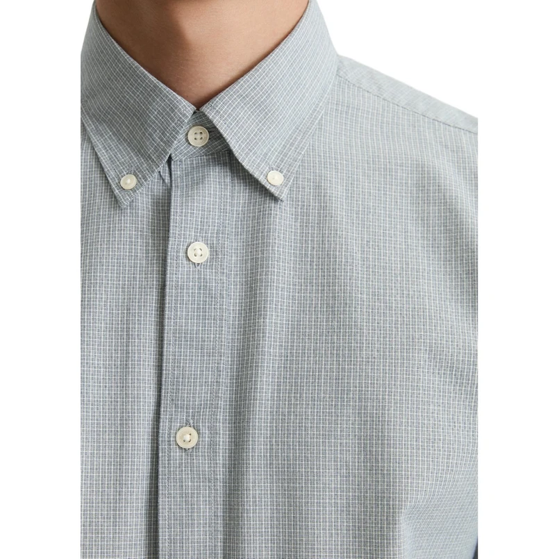 Marc O'Polo Heren Overhemd M28730242172 Bleu