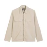 Marc O'Polo Heren Overshirt M29009674058 Lichtgrijs
