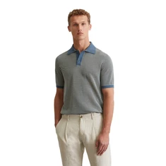 Marc O'Polo Heren Polo 524505362054 Middengrijs