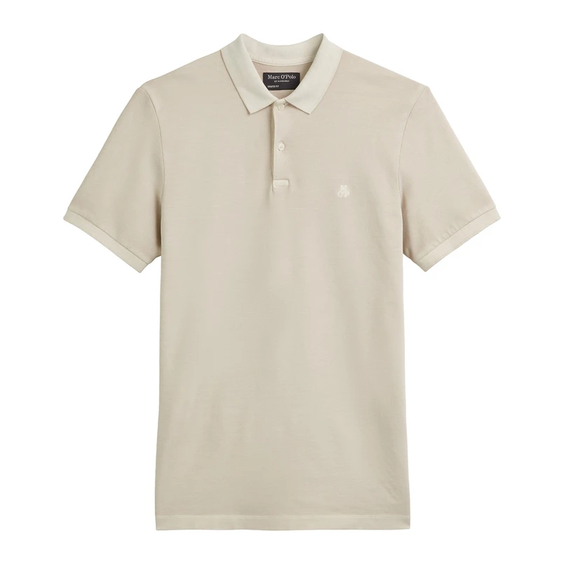 Marc O'Polo Heren Polo M22249653190 Lichtgrijs
