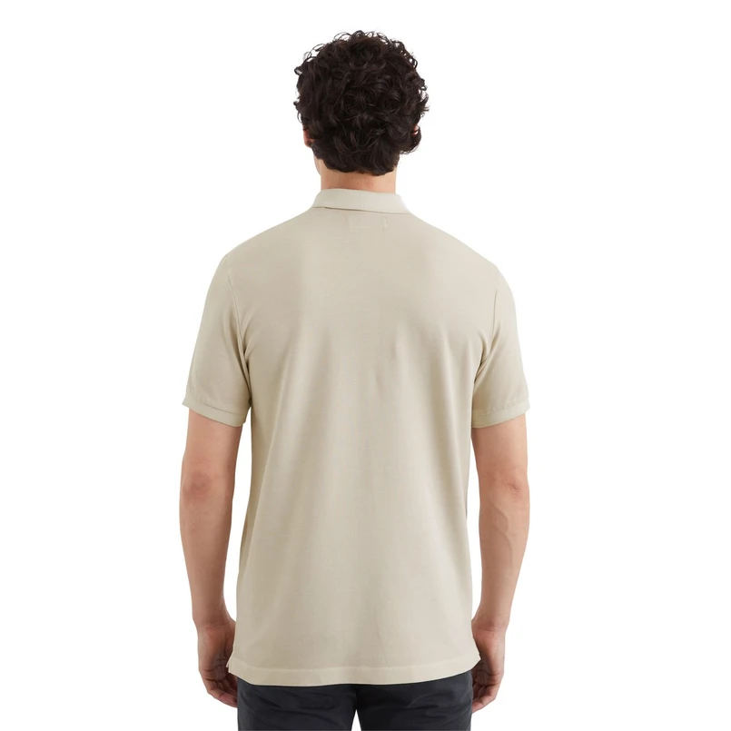 Marc O'Polo Heren Polo M22249653190 Lichtgrijs