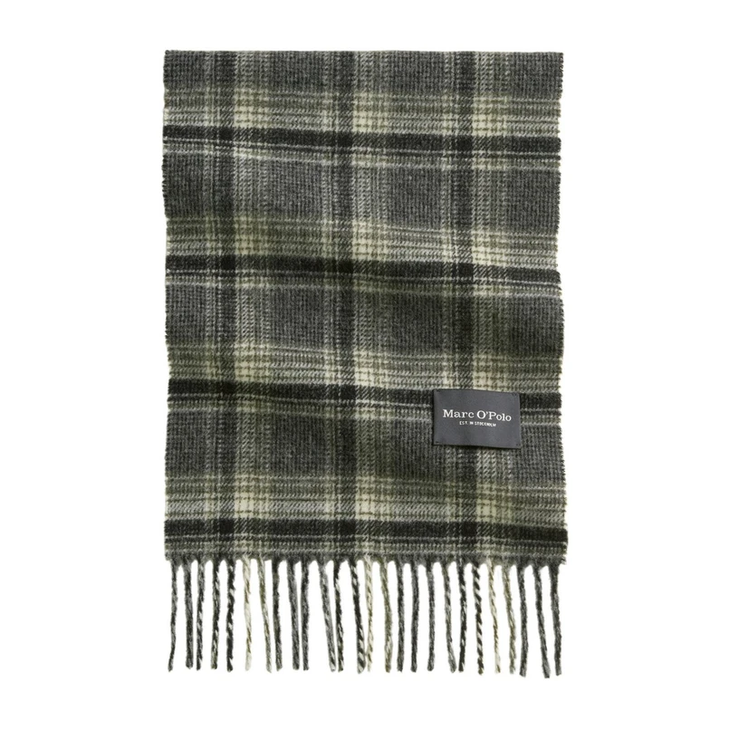 Marc O'Polo Heren Shawl 529805102006 Grijs mele