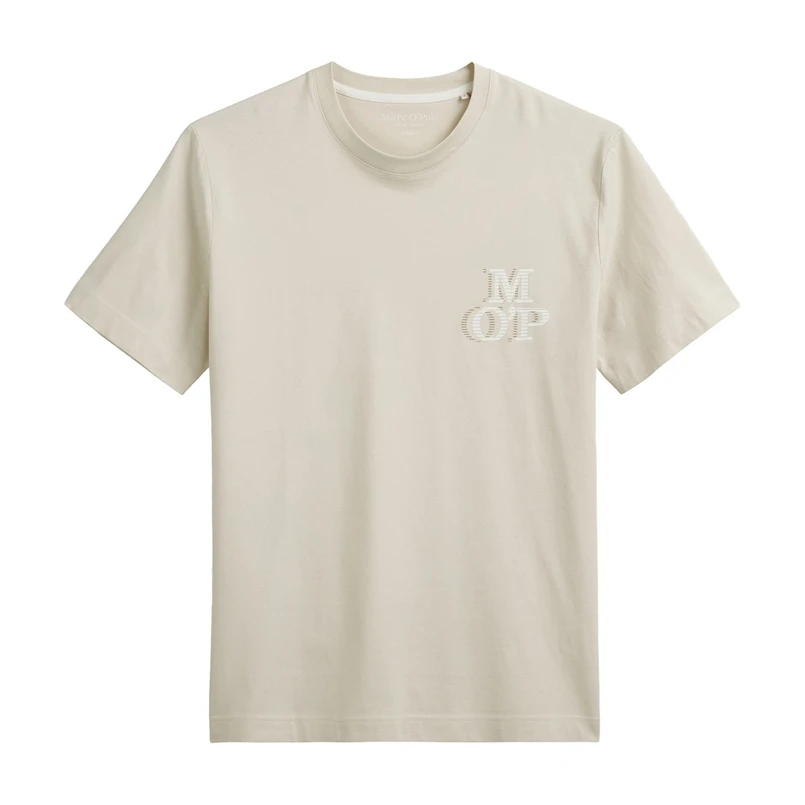 Marc O'Polo Heren T-shirt 522201251232 Lichtgrijs
