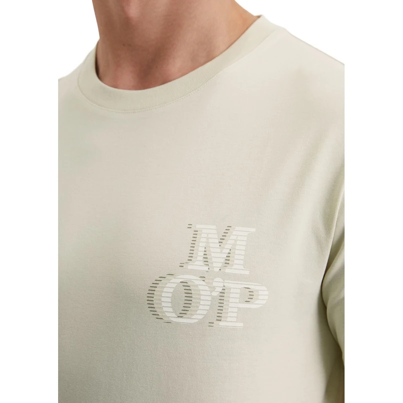 Marc O'Polo Heren T-shirt 522201251232 Lichtgrijs