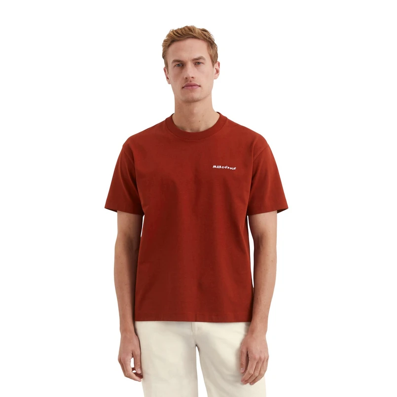 Marc O'Polo Heren T-shirt 523206451198 Navy