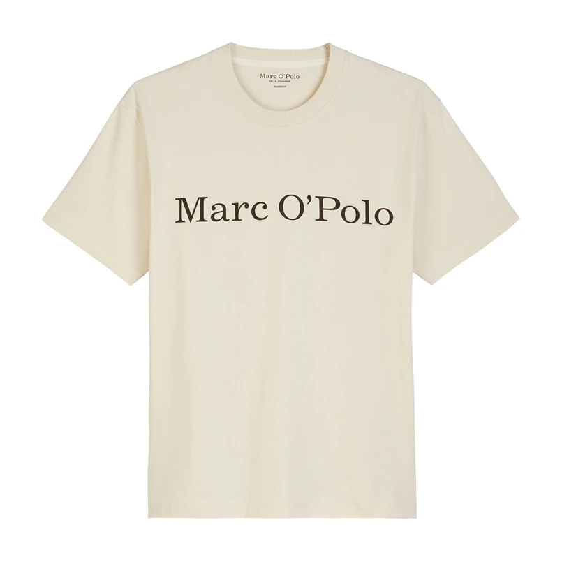 Marc O'Polo Heren T-shirt 523212051228 Taupe
