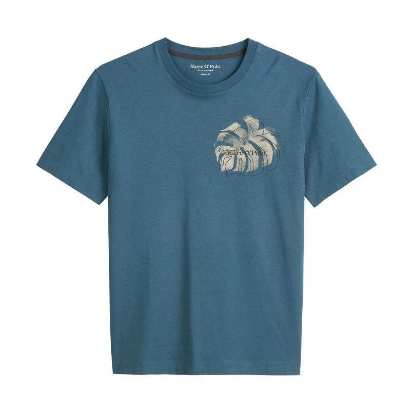 Marc O'Polo Heren T-shirt 524201251248 Middengrijs
