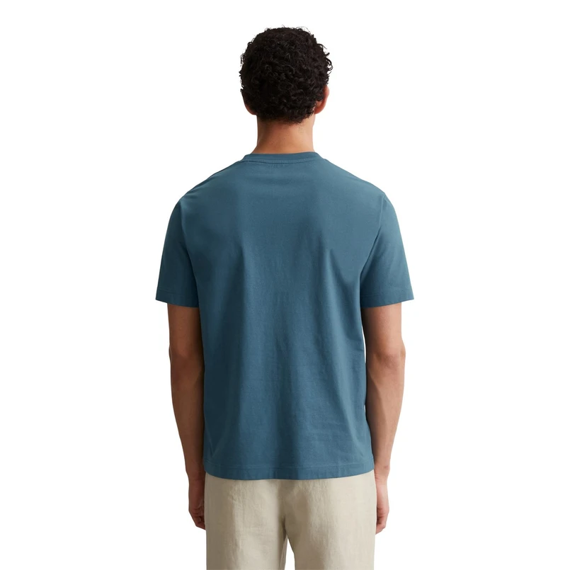 Marc O'Polo Heren T-shirt 524201251248 Middengrijs