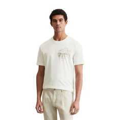 Marc O'Polo Heren T-shirt 524201251248 NATUREL