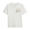 Marc O'Polo Heren T-shirt 524201251248 NATUREL