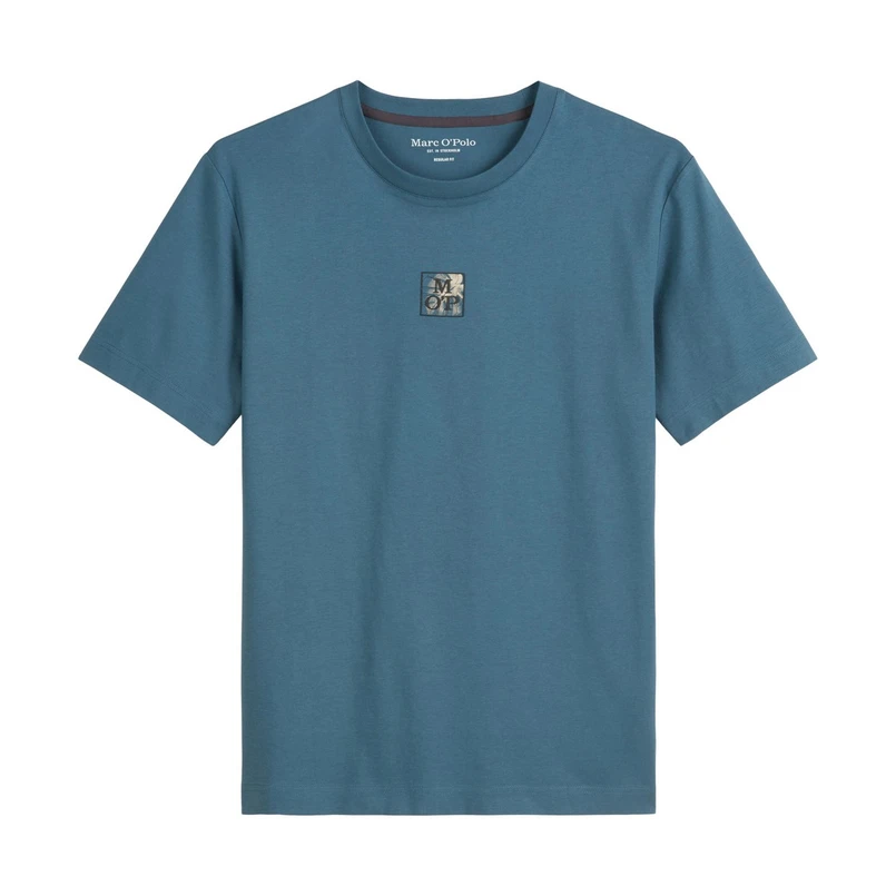 Marc O'Polo Heren T-shirt 524201251298 Middengrijs