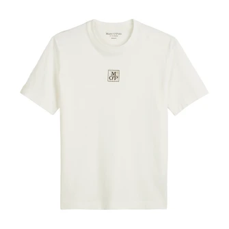 Marc O'Polo Heren T-shirt 524201251298 NATUREL