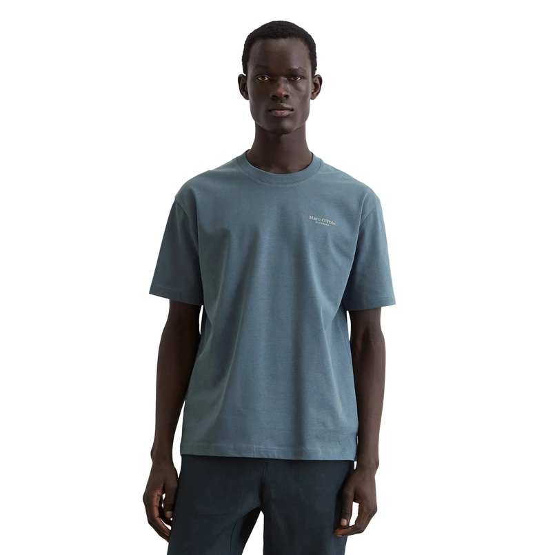 Marc O'Polo Heren T-shirt 524206451300 Middengrijs