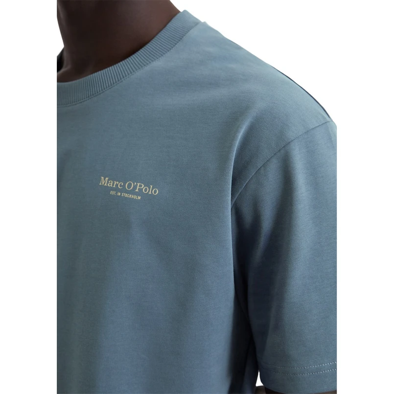 Marc O'Polo Heren T-shirt 524206451300 Middengrijs