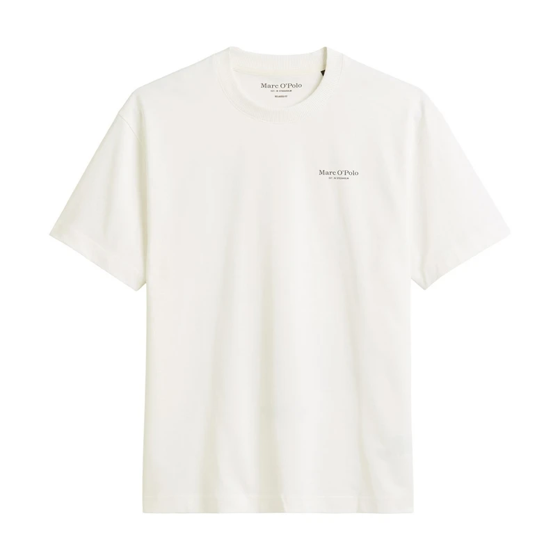 Marc O'Polo Heren T-shirt 524206451300 NATUREL