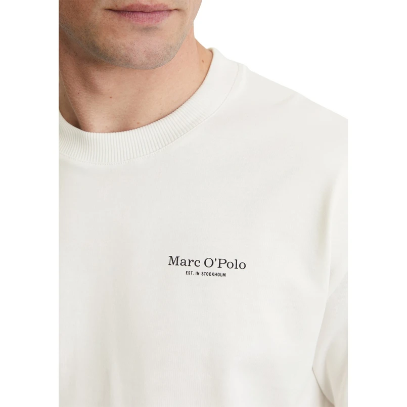 Marc O'Polo Heren T-shirt 524206451300 NATUREL