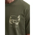Marc O'Polo Heren T-shirt 528201251186 Khakigroen