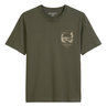 Marc O'Polo Heren T-shirt 528201251186 Khakigroen