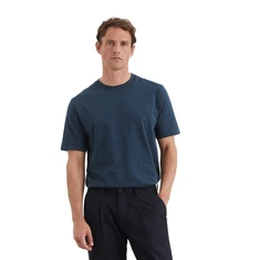 Marc O'Polo Heren T-shirt M22218651174 Blauw dessin