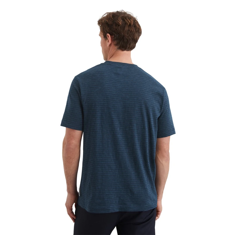 Marc O'Polo Heren T-shirt M22218651174 Blauw dessin