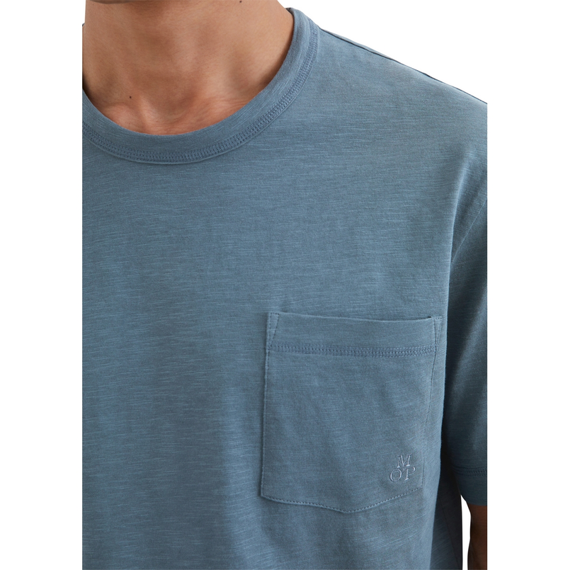 Marc O'Polo Heren T-shirt M23217651204 Middengrijs