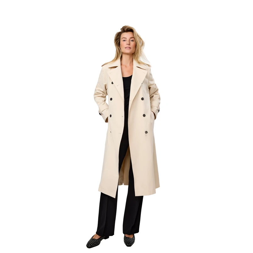 Maura Dames Jas Ma25-41501 Beige