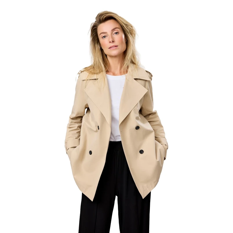 Maura Dames Jas Ma25-41502 Zand