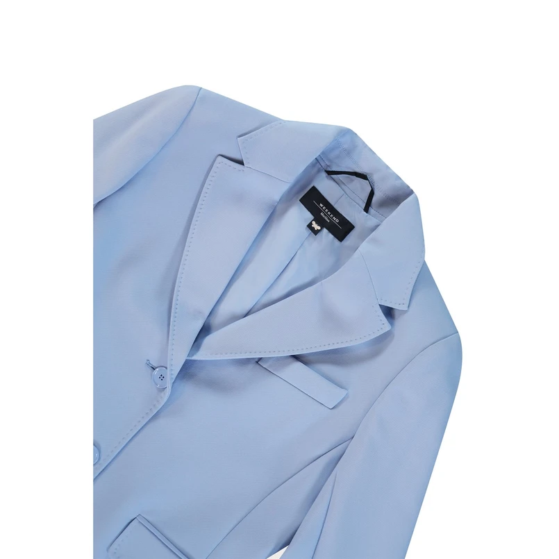 Max Mara Weekend Dames Blazer 2515041041600uva Bleu