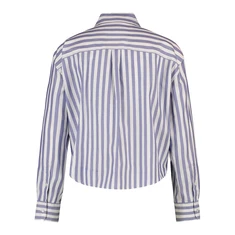 Max Mara Weekend Dames Blouse 2515111091600rubiera Blauw dessin