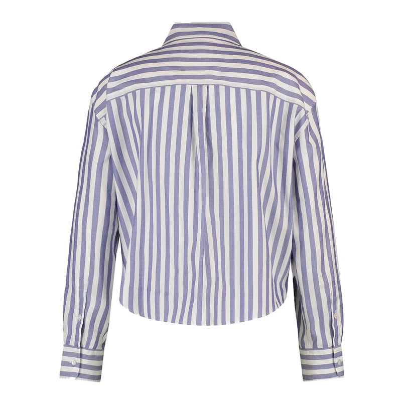Max Mara Weekend Dames Blouse 2515111091600rubiera Blauw dessin
