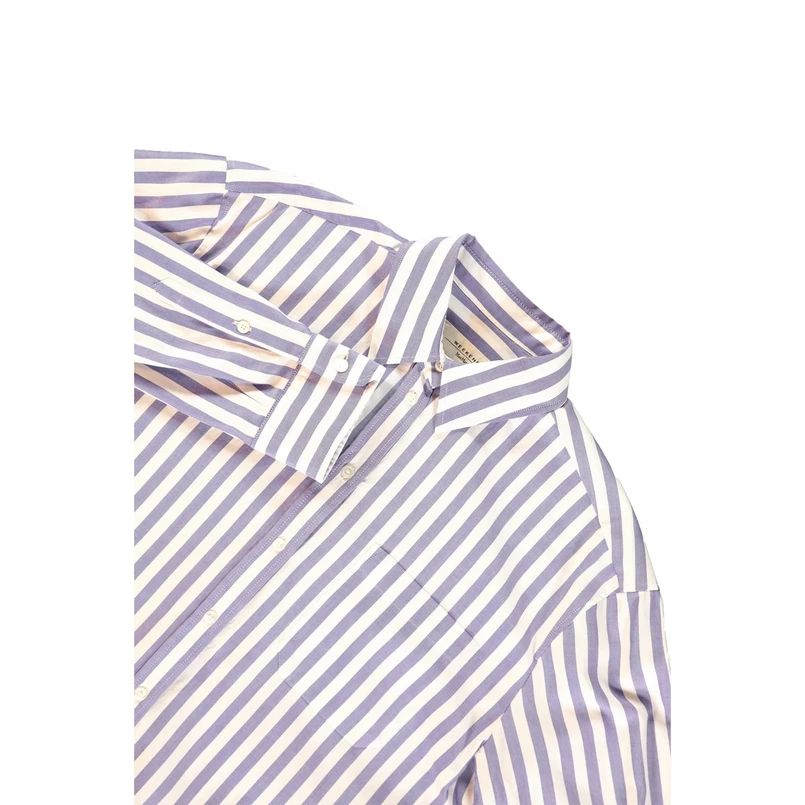 Max Mara Weekend Dames Blouse 2515111091600rubiera Blauw dessin