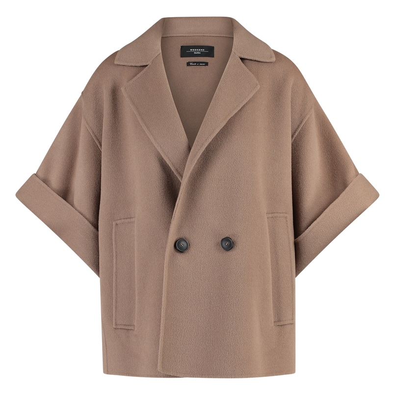 Max Mara Weekend Dames Jas 2525086021600 Midden bruin