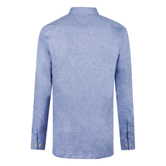 Mc. Gregor Heren Overhemd Mm.251.6001.06.2011 Blauw mele