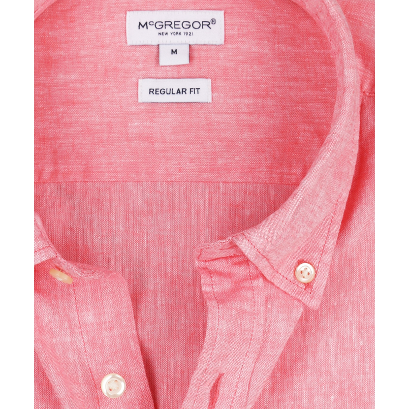 Mc. Gregor Heren Overhemd Mm.251.6001.06.4100 Koraal